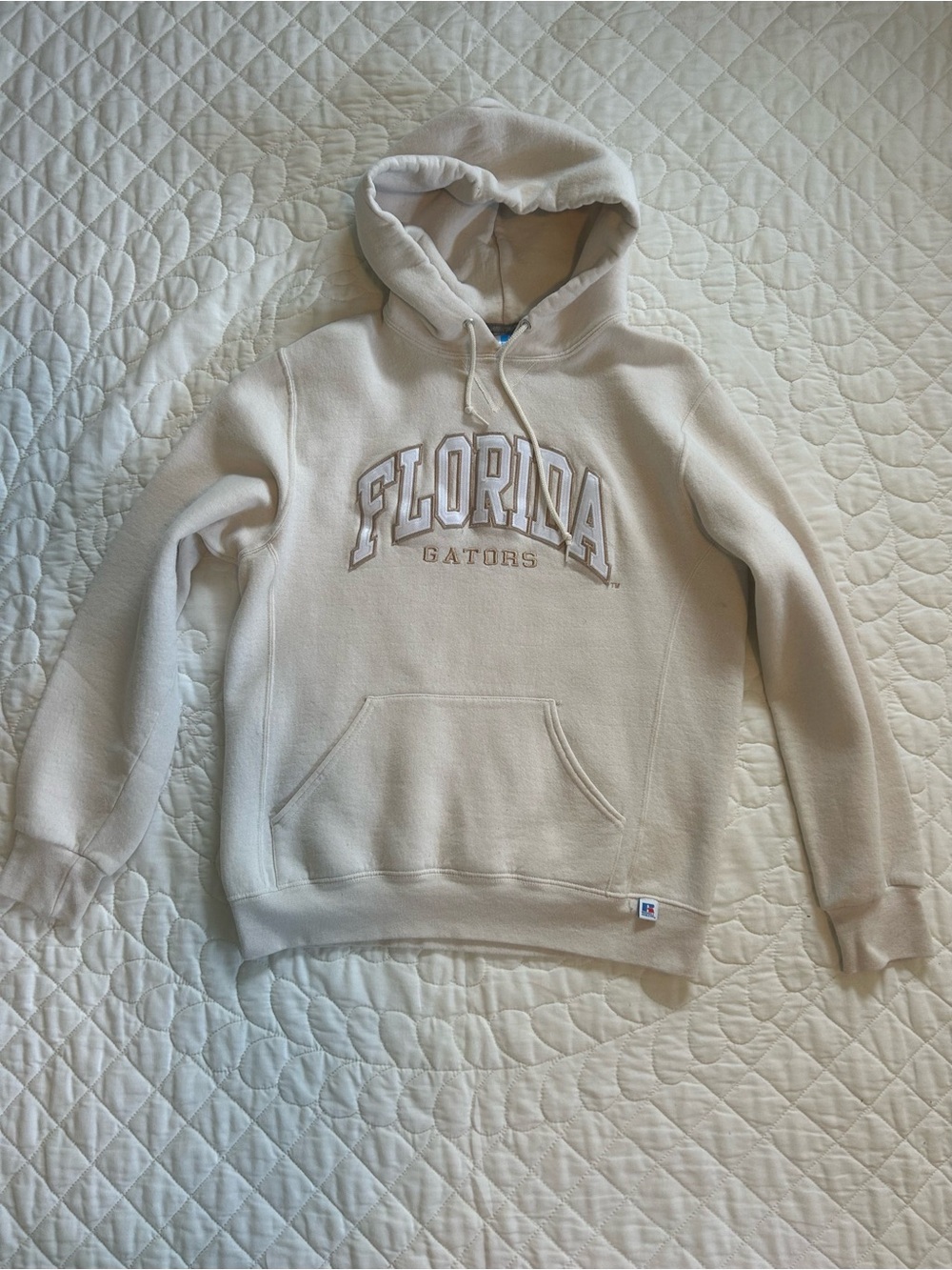 Russell Athletic Cream Florida Gators Hoodie